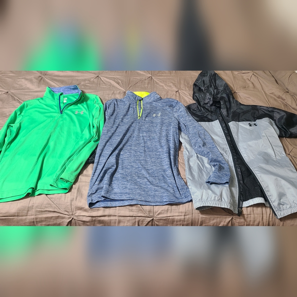 Under Armour 1/4 Zip Lot Youth Large